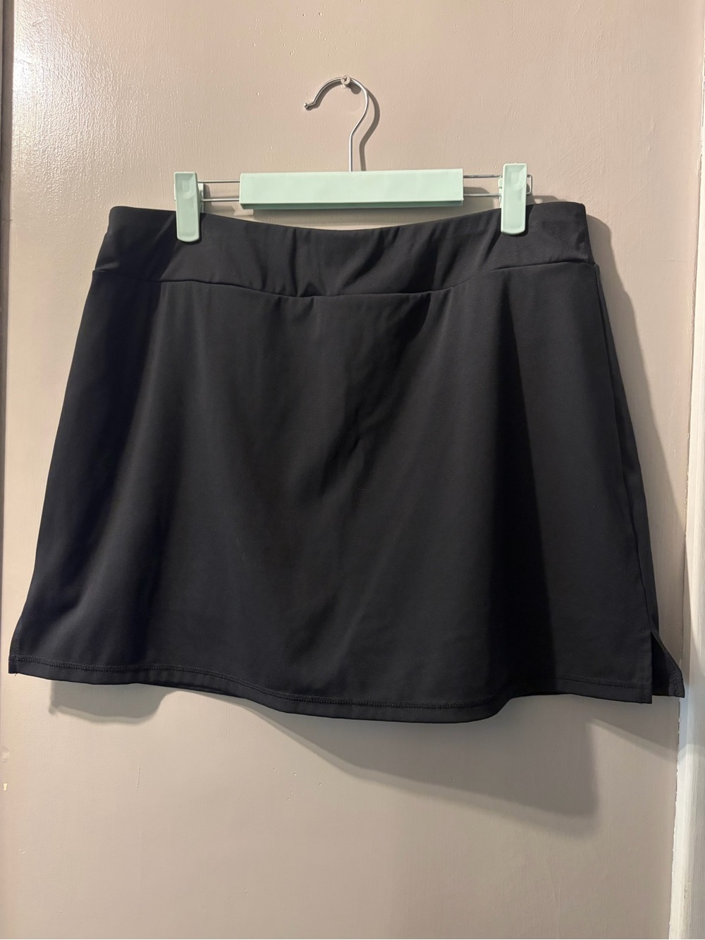 Women's Black Athletic Skort